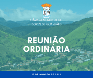 Read more about the article Reunião Ordinária – 15 de Agosto de 2022